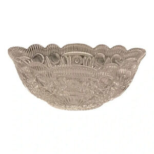 Vintage Pressed Glass Bowl